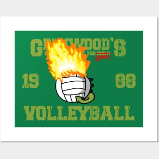 Grimwood's Volleyball- Matches Posters and Art